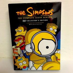 The simpsons bilingual the complete sixth season